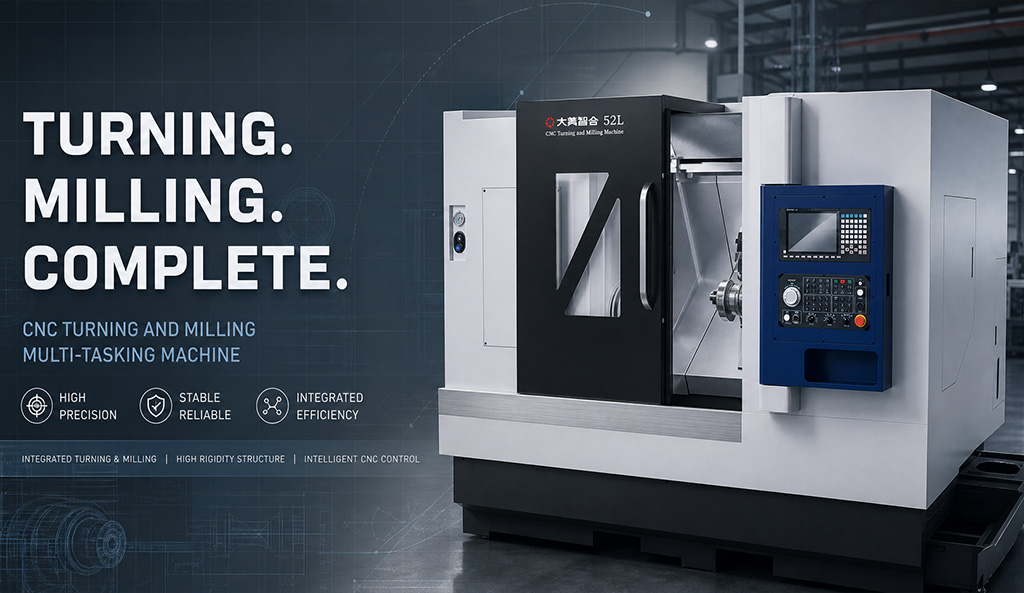 CNC Turn-Mill Composite Machine Tool